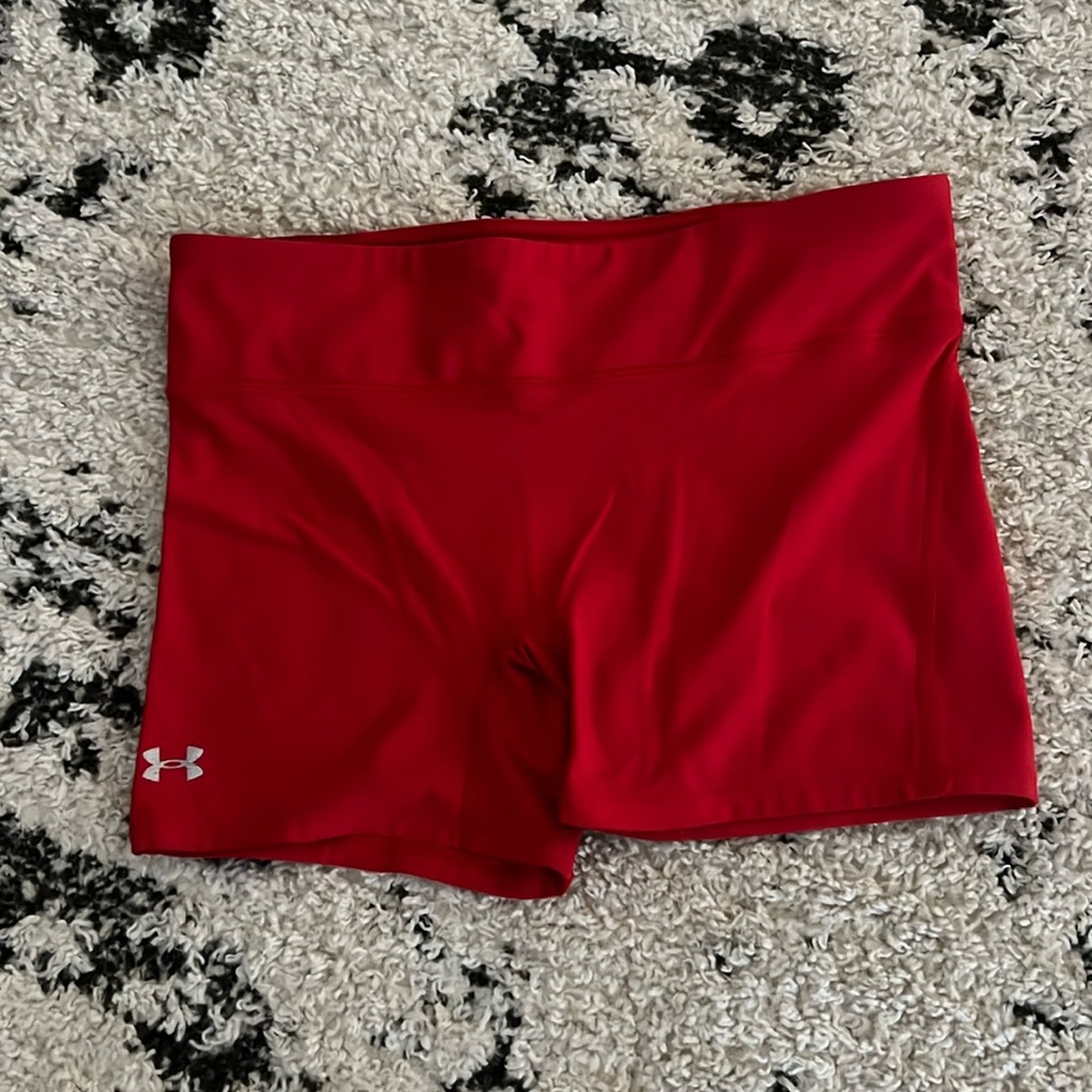 Under armour spandex shorts